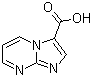 咪唑并[1,2-a]嘧啶-3-羧酸分子结构 (CAS 64951-11-7)