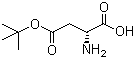 D-天冬氨酸 4-叔丁酯分子结构 (CAS 64960-75-4)