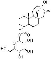 甜菊醇-19-O-葡糖苷分子结构 (CAS 64977-89-5)