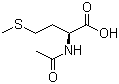 N-乙酰-L-蛋氨酸分子结构 (CAS 65-82-7)