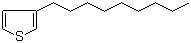 structure of CAS# 65016-63-9, 3-Nonylthiophene