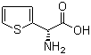 (R)-2-(2-噻吩基)甘氨酸分子结构 (CAS 65058-23-3)