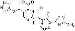 头孢甲肟分子结构 (CAS 65085-01-0)