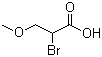 2-Bromo-3-methoxypropionic acid molecular structure (CAS 65090-78-0)