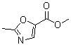Methyl 2-methyl-5-oxazolecarboxylate molecular structure (CAS 651059-70-0)