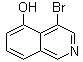 4-Bromo-5-isoquinolinol molecular structure (CAS 651310-41-7)