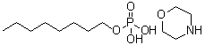 Morpholine, monooctyl phosphate (1:1) molecular structure (CAS 65151-85-1)