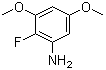2-Fluoro-3,5-dimethoxybenzenamine molecular structure (CAS 651734-61-1)