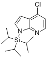 结构式 CAS# 651744-48-8, 4-氯-1-(三异丙基硅烷基)-1H-吡咯并[2,3-b]吡啶