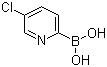 结构式 CAS# 652148-91-9, 5-氯吡啶-2-硼酸