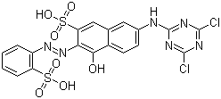 Reactive Orange 1 molecular structure (CAS 6522-74-3)