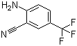 2-氨基-5-三氟甲基苯腈分子结构 (CAS 6526-08-5)