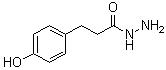 3-(4-羟基苯基)丙酰肼分子结构 (CAS 65330-63-4)