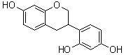 2',4',7-Trihydroxyisoflavan molecular structure (CAS 65332-45-8)