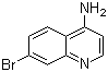 4-Amino-7-bromoquinoline molecular structure (CAS 65340-74-1)