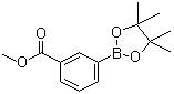 2-甲氧基羰基苯硼酸频哪醇酯分子结构 (CAS 653589-95-8)