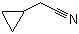 Cyclopropylacetonitrile molecular structure (CAS 6542-60-5)