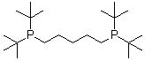 1,5-Bis(di-tert-butylphosphino)pentane molecular structure (CAS 65420-68-0)