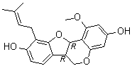 1-Methoxyphaseollidin molecular structure (CAS 65428-13-9)