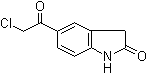 5-(Chloroacetyl)-1,3-dihydro-2H-indol-2-one molecular structure (CAS 65435-04-3)
