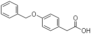 4-苄氧基苯乙酸分子结构 (CAS 6547-53-1)