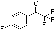 4'-Fluoro-2,2,2-trifluoroacetophenone molecular structure (CAS 655-32-3)