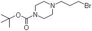 4-(3-Bromopropyl)piperazine-1-carboxylic acid tert-butyl ester molecular structure (CAS 655225-02-8)