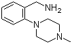 1-[2-(4-Methylpiperazin-1-yl)phenyl]methanamine molecular structure (CAS 655256-68-1)