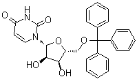 5'-O-三苯基甲基尿苷分子结构 (CAS 6554-10-5)