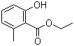结构式 CAS# 6555-40-4, 6-甲基水杨酸乙酯