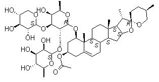 Ophiopogonin C molecular structure (CAS 65586-25-6)