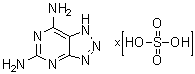 8-氮杂-2,6-二氨基嘌呤硫酸盐分子结构 (CAS 65591-11-9)