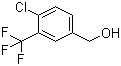 4-氯-3-三氟甲基苄醇分子结构 (CAS 65735-71-9)