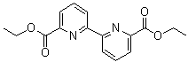 2,2'-联吡啶-6,6'-二羧酸二乙酯分子结构 (CAS 65739-40-4)