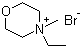 4-乙基-4-甲基吗啉鎓溴盐分子结构 (CAS 65756-41-4)