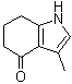 1,5,6,7-四氢-3-甲基-4H-吲哚-4-酮分子结构 (CAS 6577-95-3)