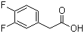 structure of CAS# 658-93-5, 3,4-Difluorophenylacetic acid