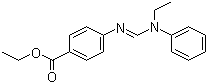 结构式 CAS# 65816-20-8, N-(乙氧基羰基苯基)-N'-乙基-N'-苯基甲脒; 紫外线吸收剂 UV-2