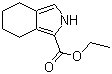 4,5,6,7-四氢-2H-异吲哚-1-羧酸乙酯分子结构 (CAS 65880-17-3)