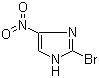 2-溴-4-硝基咪唑分子结构 (CAS 65902-59-2)