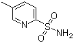 structure of CAS# 65938-77-4, 5-Methyl-2-pyridinesulfonamide;5-Methylpyridine-2-sulfonamide