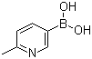 structure of CAS# 659742-21-9, 6-Methylpyridine-3-boronic acid;2-Picoline-5-boronic acid