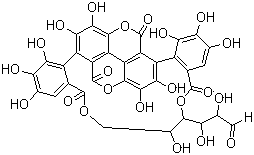 石榴皮鞣素分子结构 (CAS 65995-64-4)