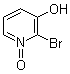 2-溴-3-羟基吡啶 1-氧化物分子结构 (CAS 6602-29-5)