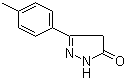 2,4-二氢-5-(4-甲基苯基)-3H-吡唑-3-酮分子结构 (CAS 66076-78-6)