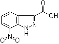 structure of CAS# 660823-32-5, 7-Nitro-1H-indazole-3-carboxylic acid