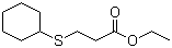 Ethyl 3-(cyclohexylthio)propionate molecular structure (CAS 66087-21-6)