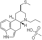 结构式 CAS# 66104-23-2, 甲磺酸培高利特