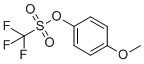 4-Methoxyphenyl trifluoromethanesulfonate molecular structure (CAS 66107-29-7)