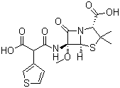Temocillin molecular structure (CAS 66148-78-5)